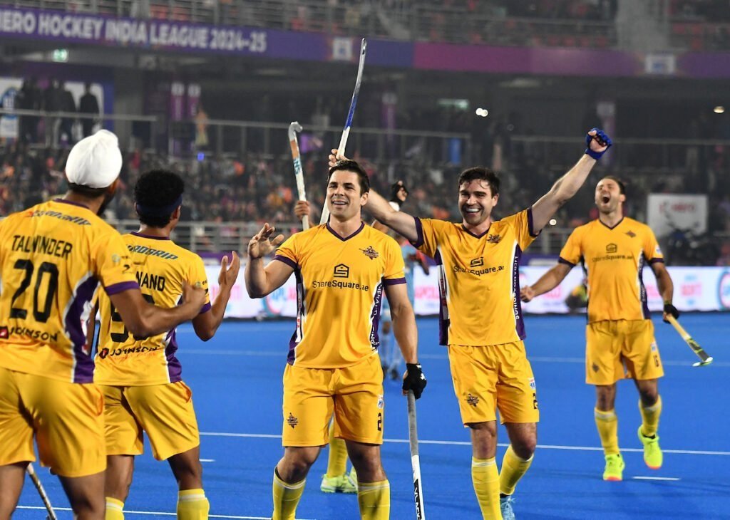 Hyderabad Toofans bag bonus point with 2-2 (5-4) shootout win against Delhi SG Pipers