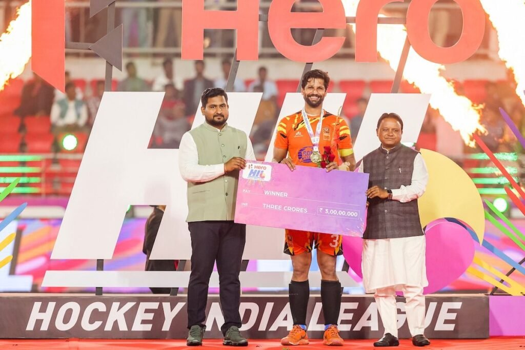 Champions of the Hero Hockey India League 2024-25: Shrachi Rarh Bengal Tigers