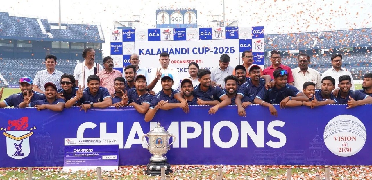 “Kalahandi Cup”, organized under the auspices of the Odisha Cricket Association (OCA), was won by Sundargarh